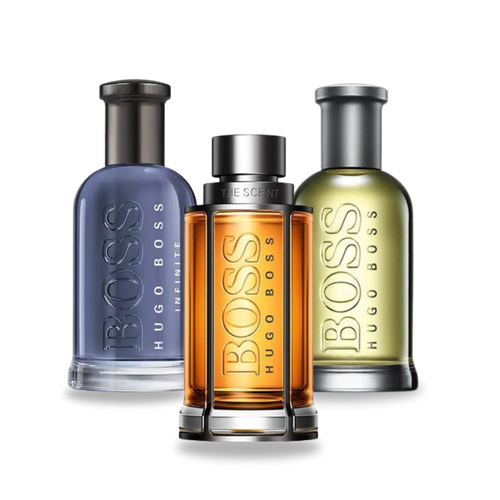 Paket mit 3 Parfums: BOSS THE SCENT, BOSS BOTTLED und BOSS BOTTLED INFINITE