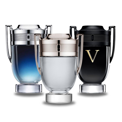 Paket mit 3 Parfums: Paco Rabanne INVICTUS LEGEND, Paco Rabanne INVICTUS, Paco Rabanne INVICTUS VICTORY (Eau de Parfum)