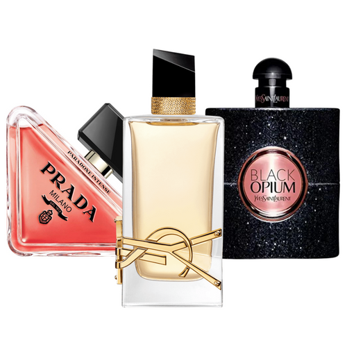 Paket mit 3 Parfums: Prada Paradoxe, Black Opium Yves Saint Laurent, Libre (Eau de Parfum)